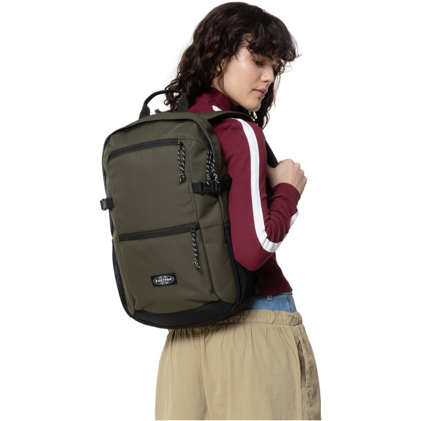 2026 Eastpak Floid Pro Backpack EK0A5BL31W81 - Canvas Green